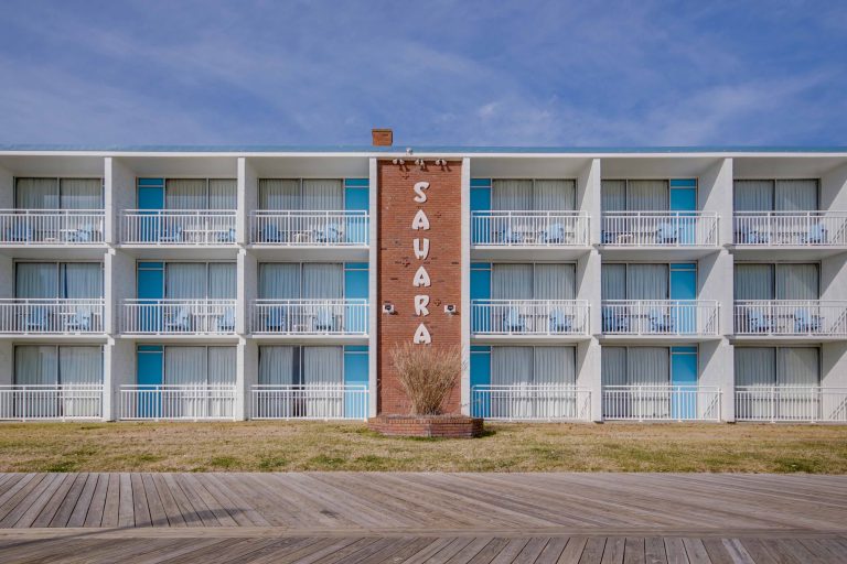 Sahara Motel on the boardwalk in Ocean City, MD