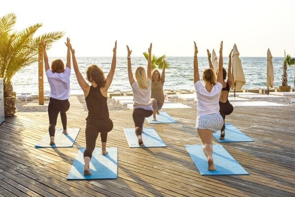 Beach Yoga – Play it Safe Senior Week 2019 June 12 @ 11:00 am - 12:00 pm Beach Yoga – Play it Safe Senior Week 2019