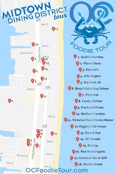 Midtown Dining District Foodie Tour May 25 @ 11:00 am - 2:00 pm Midtown Dining District Foodie Tour